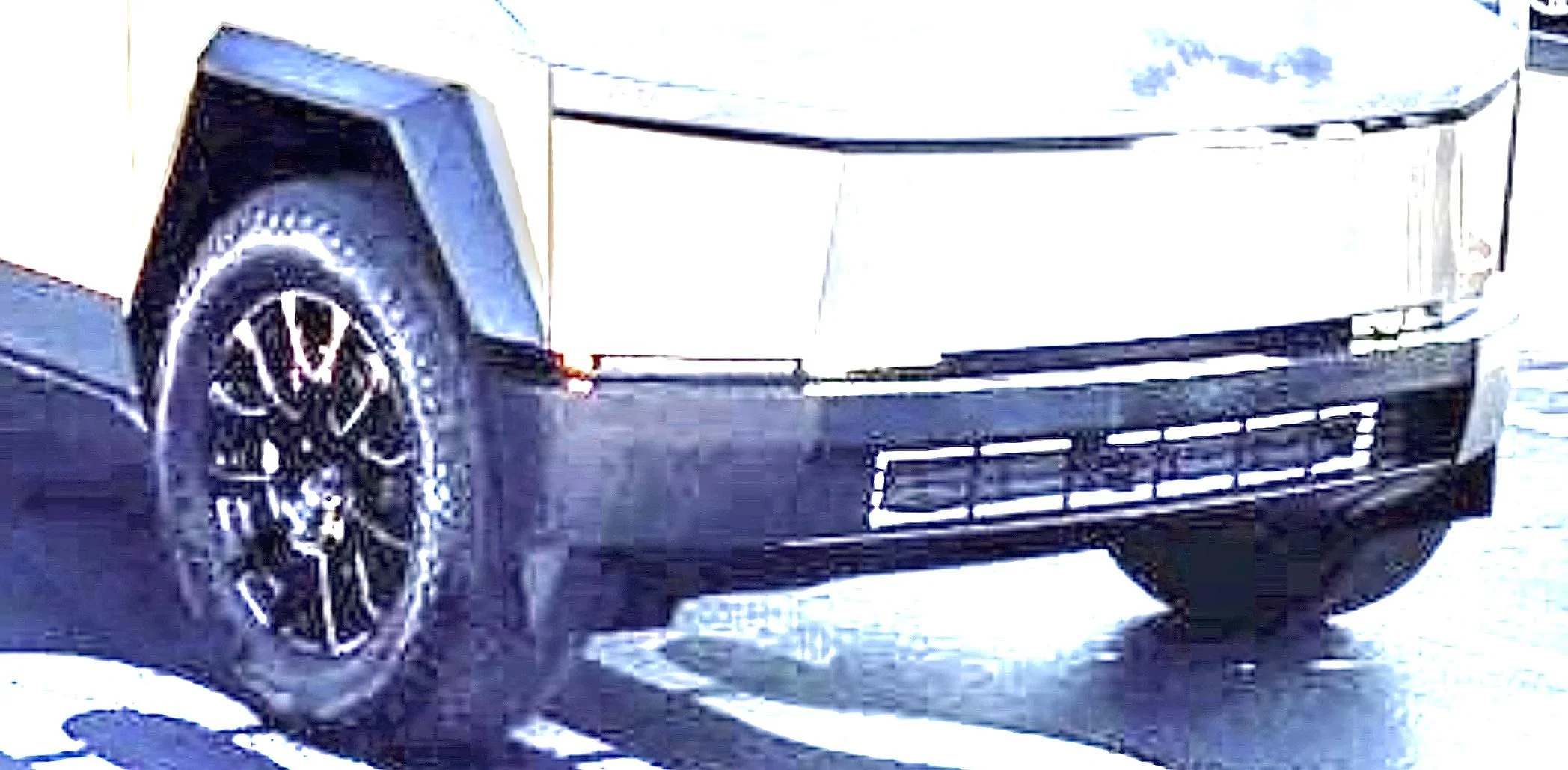 Tesla Cybertruck Cybertruck FULL FRONT VIEW! (2/9/23) D340631F-154F-4050-AD30-E91CB8CA4FC1