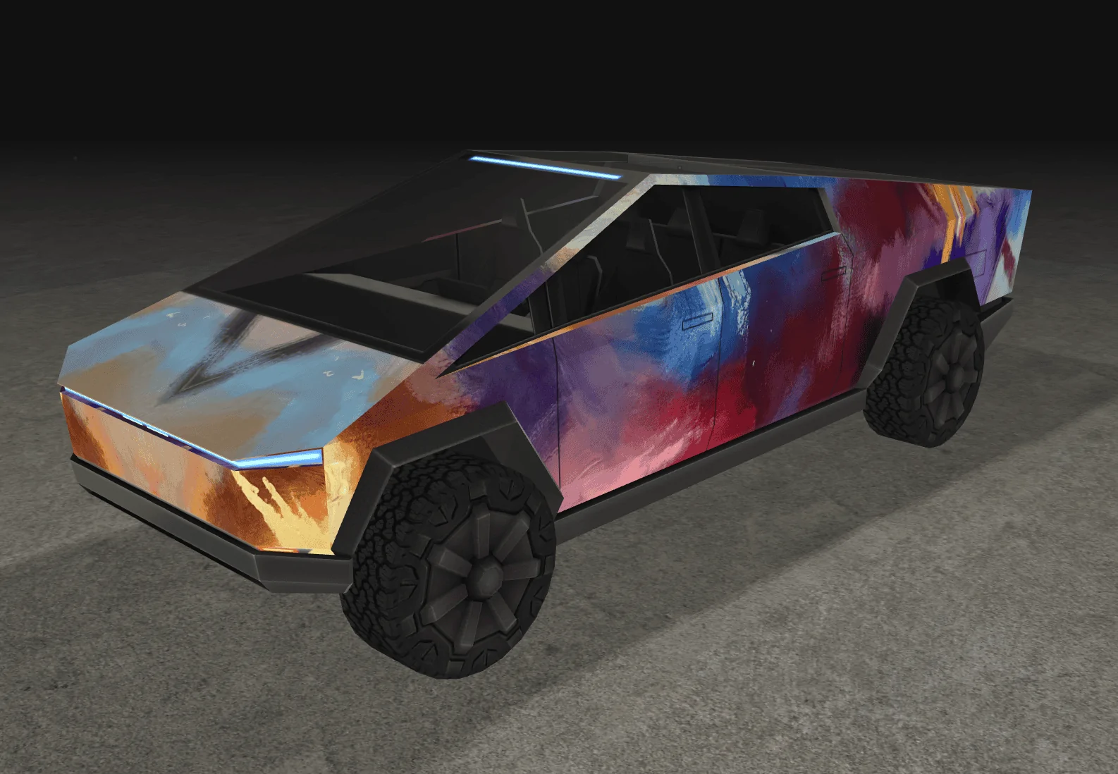 Tesla Cybertruck Build Your Cybertruck With Our 3D Configurator Visualization Tool 🎨 📐 Screenshot 2023-02-11 at 00.18.33