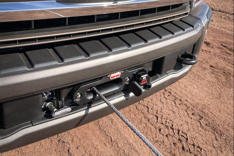 Tesla Cybertruck Cybertruck FULL FRONT VIEW! (2/9/23) Ford-Performance-Parts-winch-by-Warn_03