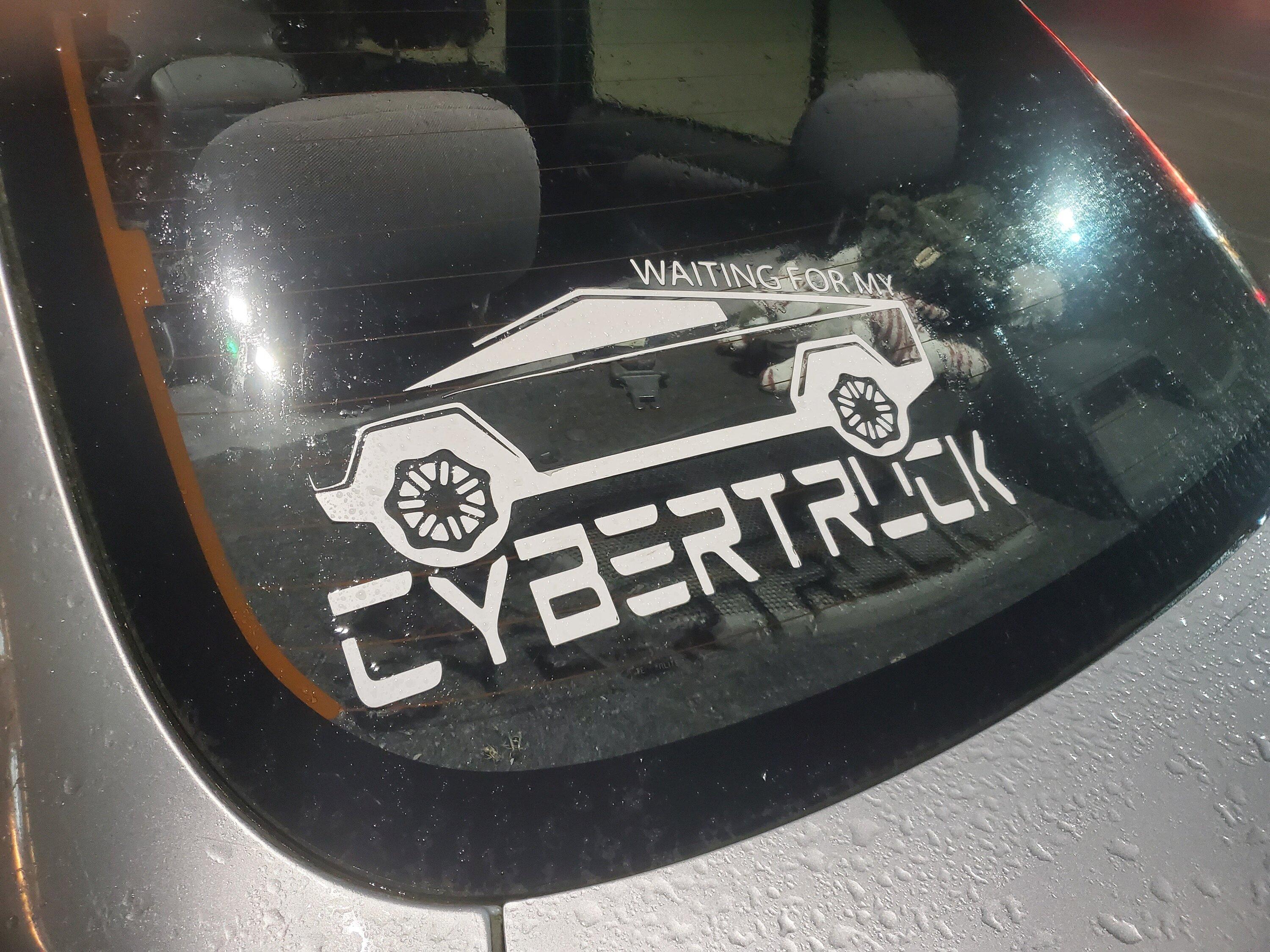 Tesla Cybertruck Second Tesla Supercharger in Nanaimo 20230211_223108