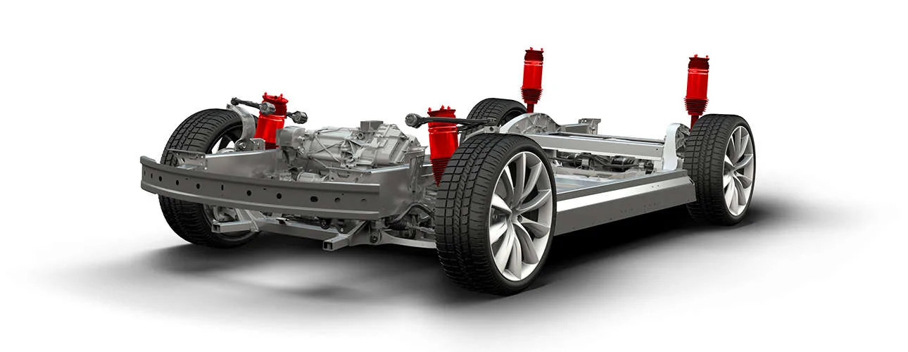 Tesla Cybertruck Stainless Steel is cool tesla-smart-air-suspension