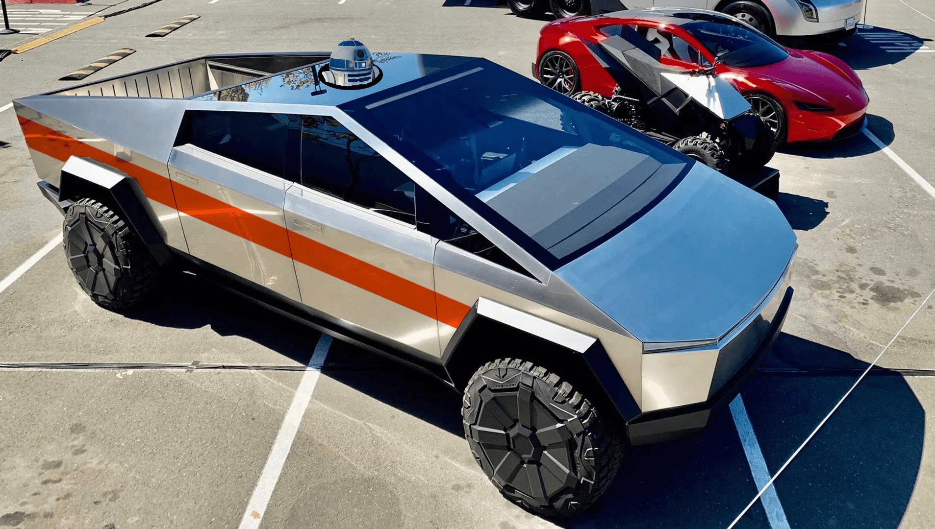 Tesla Cybertruck How will you customize / modify your Cybertruck? 1676925262149