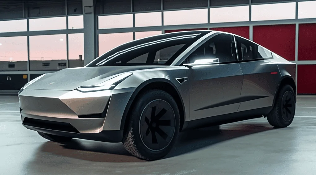 Tesla Cybertruck I used AI to blend the Cybertruck with other vehicles.  Here are the results. cyber model 3