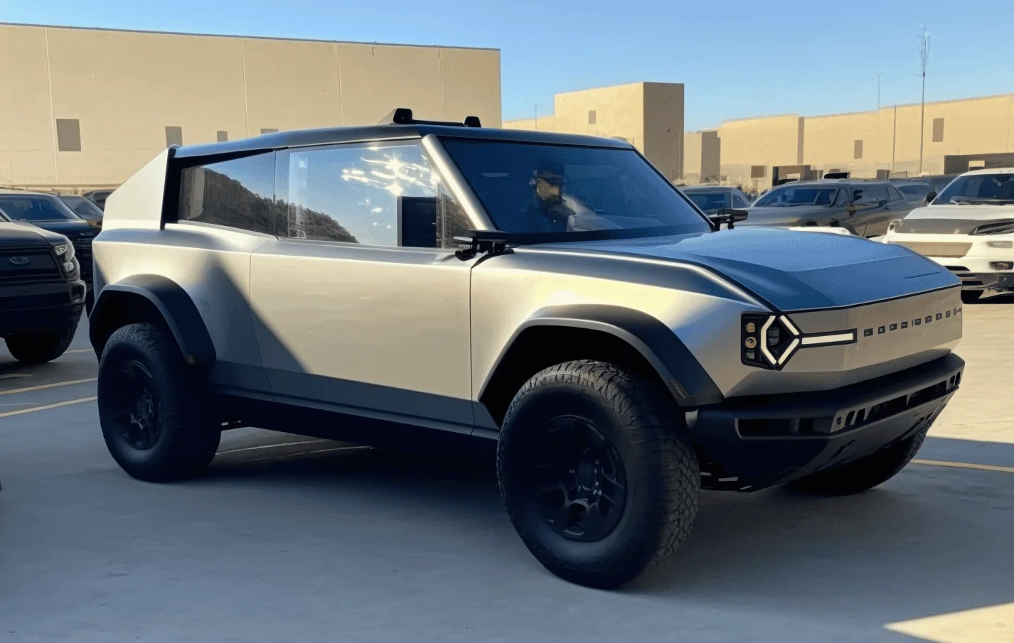 Tesla Cybertruck I used AI to blend the Cybertruck with other vehicles.  Here are the results. cyber bronco