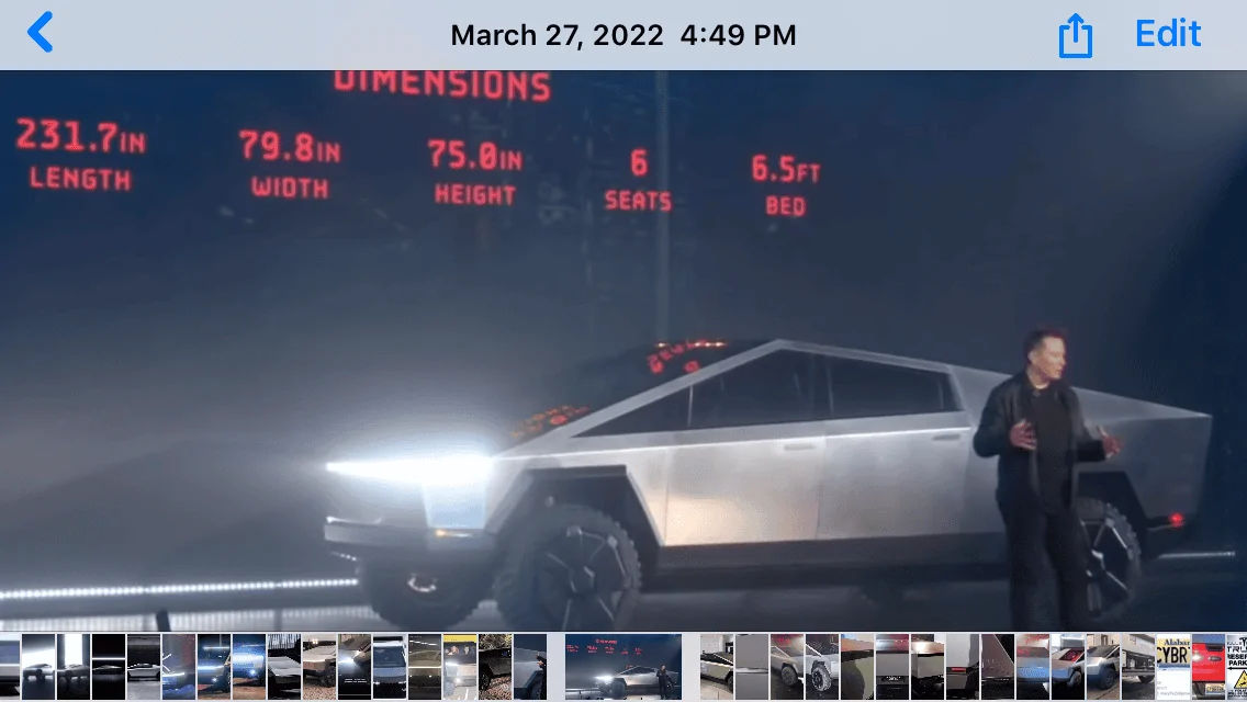 Tesla Cybertruck Lights, Cameras, Action A4B624C3-3BD9-4075-9816-4550B059F3EE