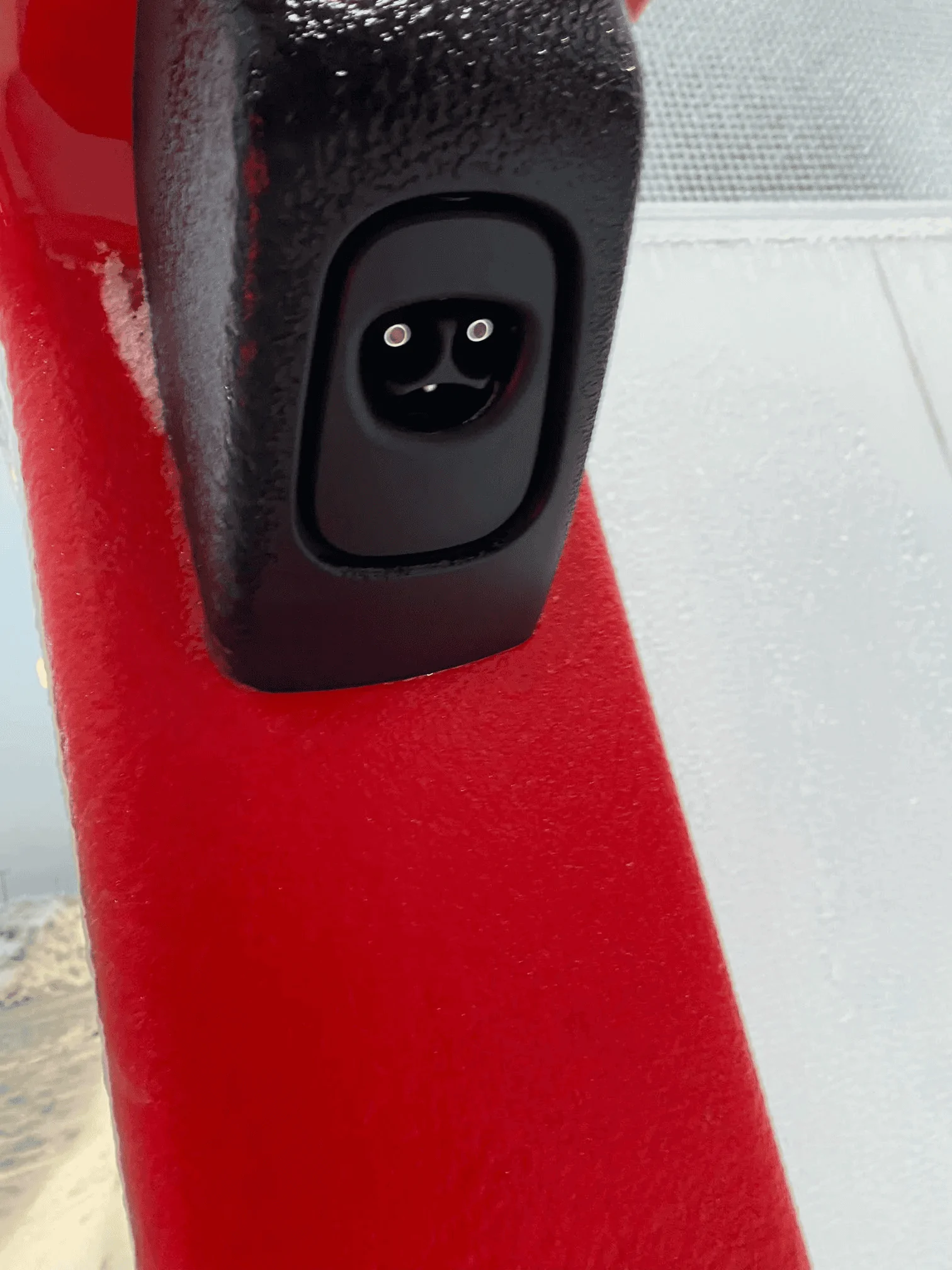 Tesla Cybertruck First Supercharger with Magic Dock CCS Adapter charges up a Rivian 1677199203601