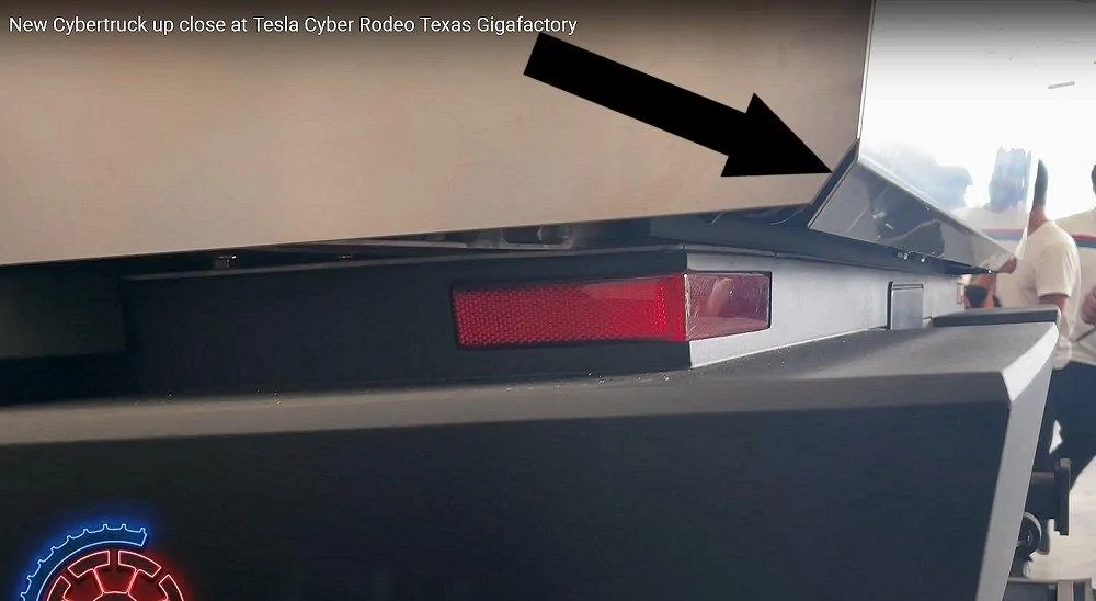 Tesla Cybertruck Incredible Max-Height Cybertruck Shot (Engineering Event, Palo Alto) saildoorbott