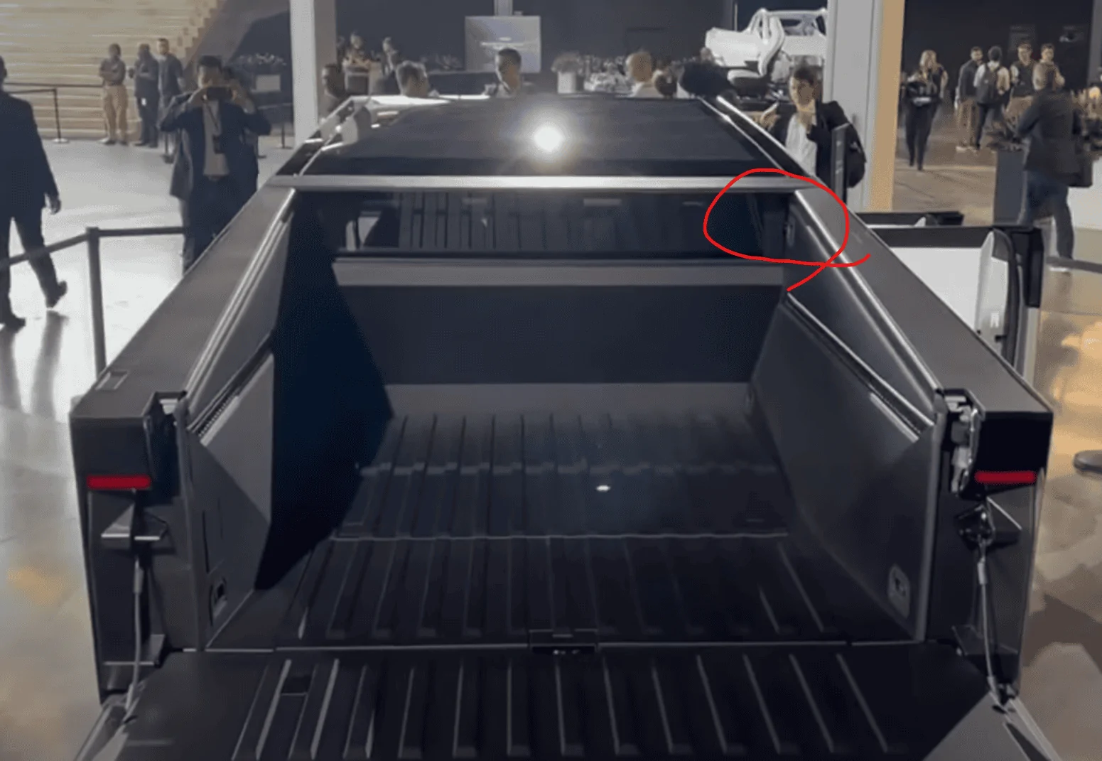 Tesla Cybertruck INVESTOR DAY CYBERTRUCK BETA PRESENT! [w/ Walkaround Videos] 1677698731497
