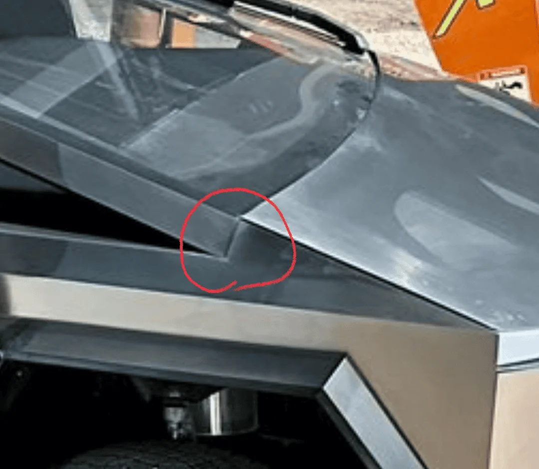 Tesla Cybertruck "Took Cybertruck Beta [w/ BAW] out for a drive" -- Franz von Holzhausen Photo 1677764646158
