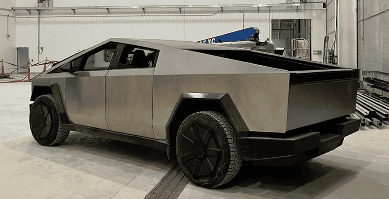 Tesla Cybertruck Confirmed Cybertruck specs: 5% smaller, 6x4 bed size, 5 seats, frunk, no pass through & more... (info from Tesla employee at Investor Day) 1677775915199
