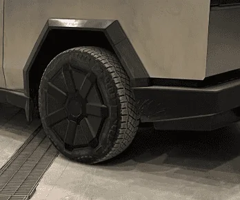Tesla Cybertruck New pic: "It [Cybertruck Beta] really looks at home on the construction site." 1677778474297