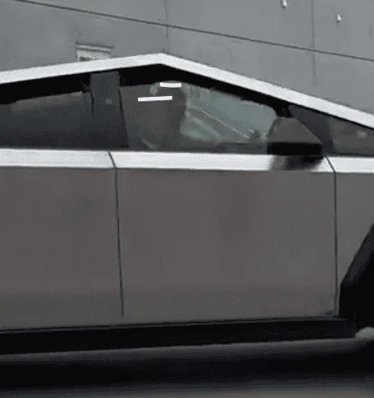 Tesla Cybertruck Cybertruck Video: Just driving on through Giga Texas.. look at the headroom inside. 1677789967464