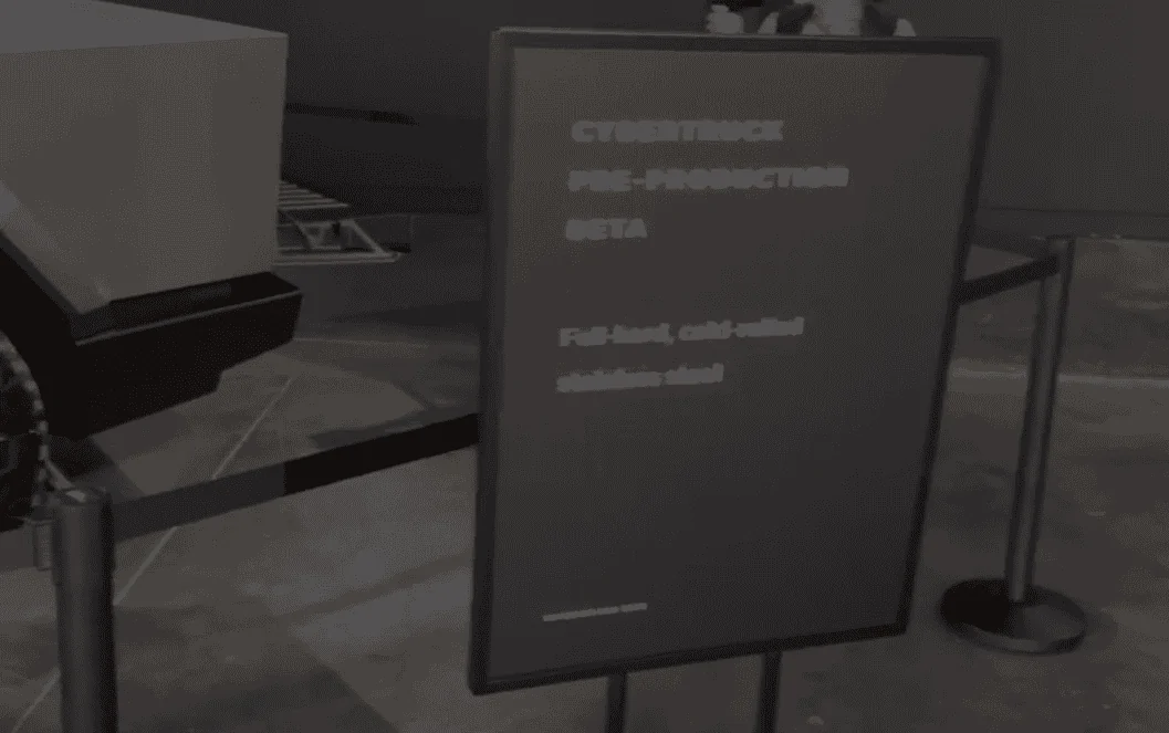 Tesla Cybertruck INVESTOR DAY CYBERTRUCK BETA PRESENT! [w/ Walkaround Videos] 1677820066882