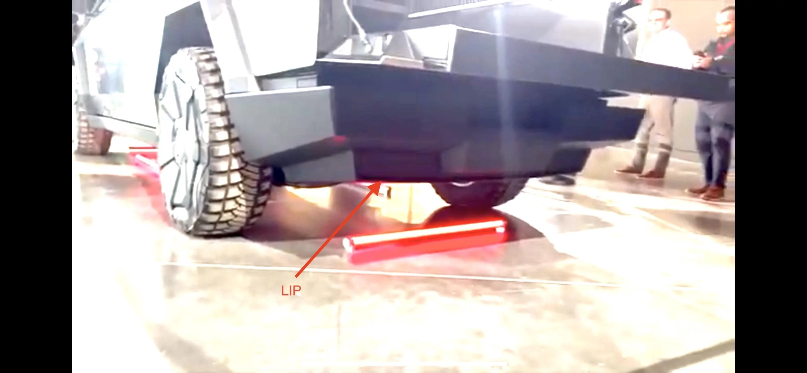 Tesla Cybertruck What is this wedge looking piece coming off the side of tail gate ? 372DEDF9-4B61-4FB2-9BD4-64816D606DE3