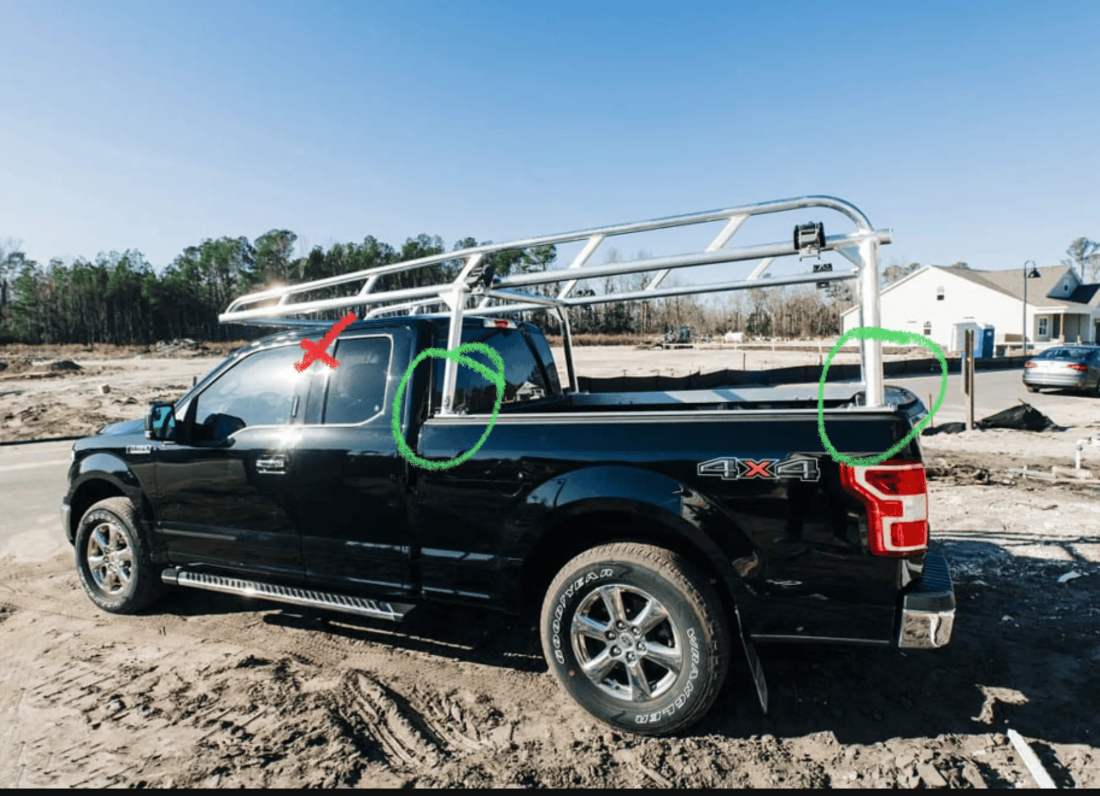 Tesla Cybertruck Cybertruck roof rack for work..... to carry long lumber on top or plumbing pipe 1677976878060
