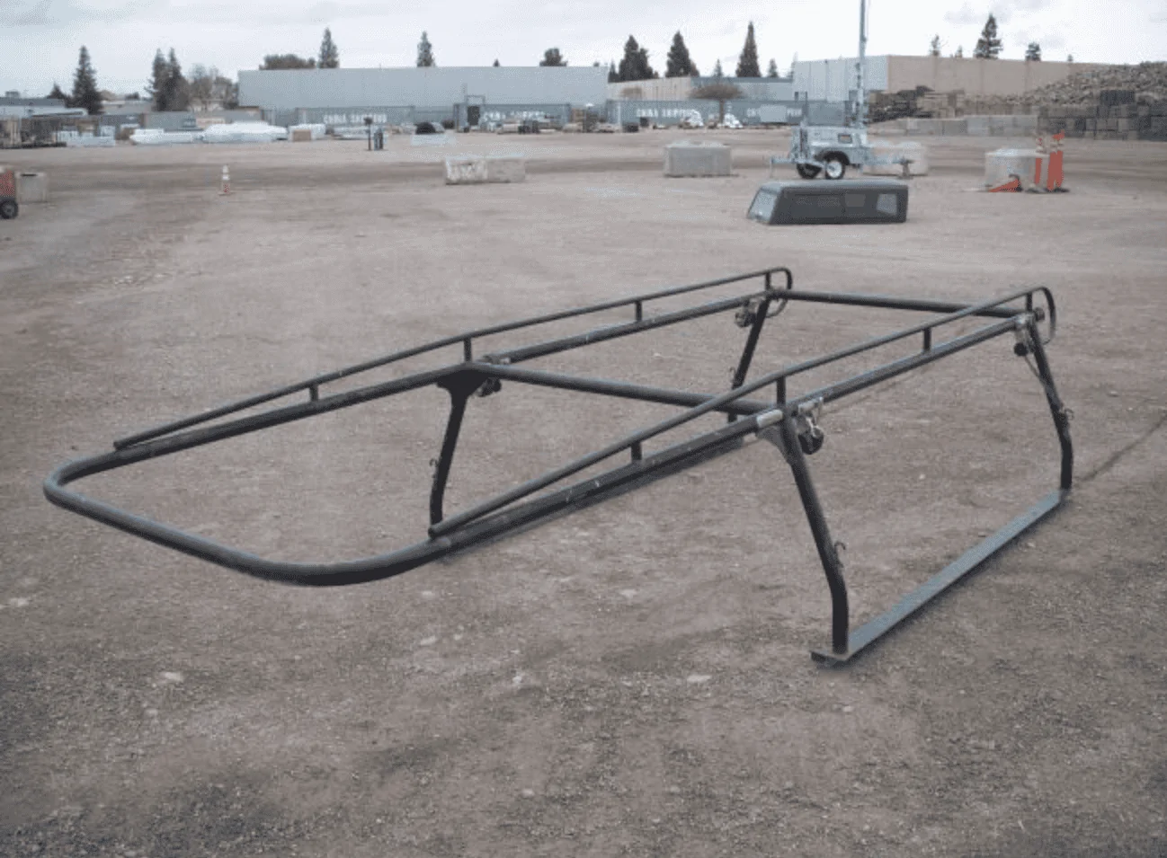 Tesla Cybertruck Cybertruck roof rack for work..... to carry long lumber on top or plumbing pipe Ogre_Roofrack