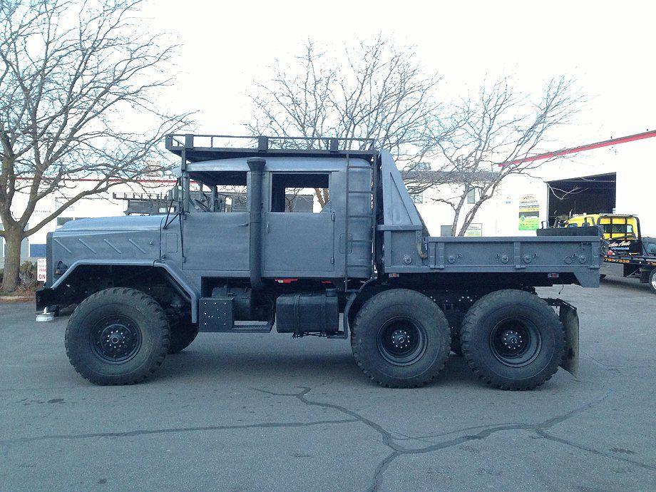 Tesla Cybertruck I used AI to blend the Cybertruck with other vehicles.  Here are the results. M35 A3 6x6