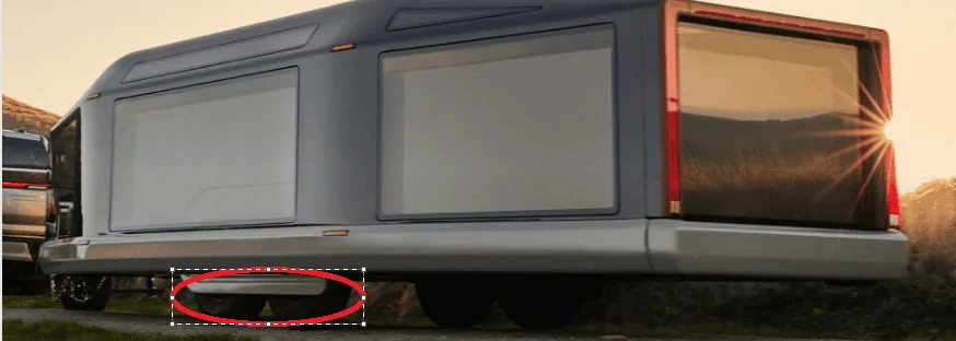 Tesla Cybertruck Lightship L1, revolutionary new RV eliminates towing loss 1678443619167