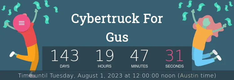Tesla Cybertruck Cybertruck release date? Screenshot from 2023-03-10 15-12-29