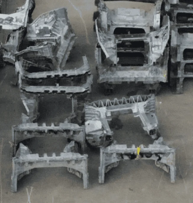 Tesla Cybertruck Are these Cybertruck Castings? 1678916428830