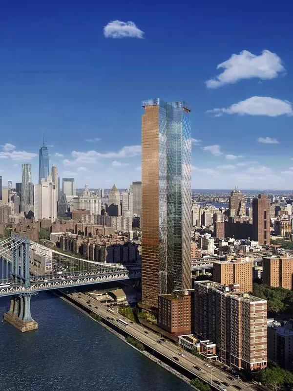 Tesla Cybertruck CGI: Cybertruck driving in NYC on FDR Drive (Video) one-manhattan-square-252-south-street-00