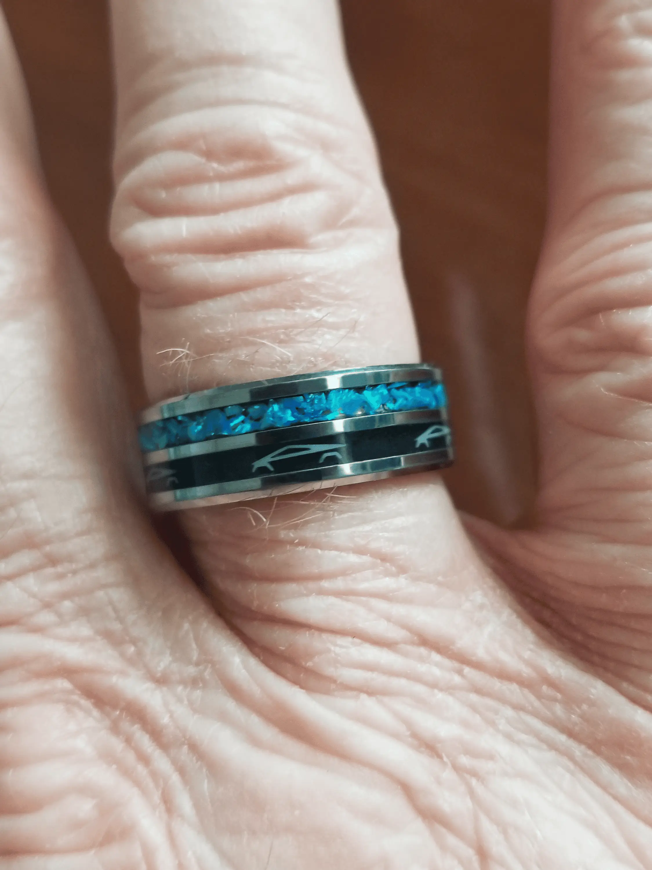 Tesla Cybertruck Cybertruck Ring - show me your cybertruck swag. CT-Finger3