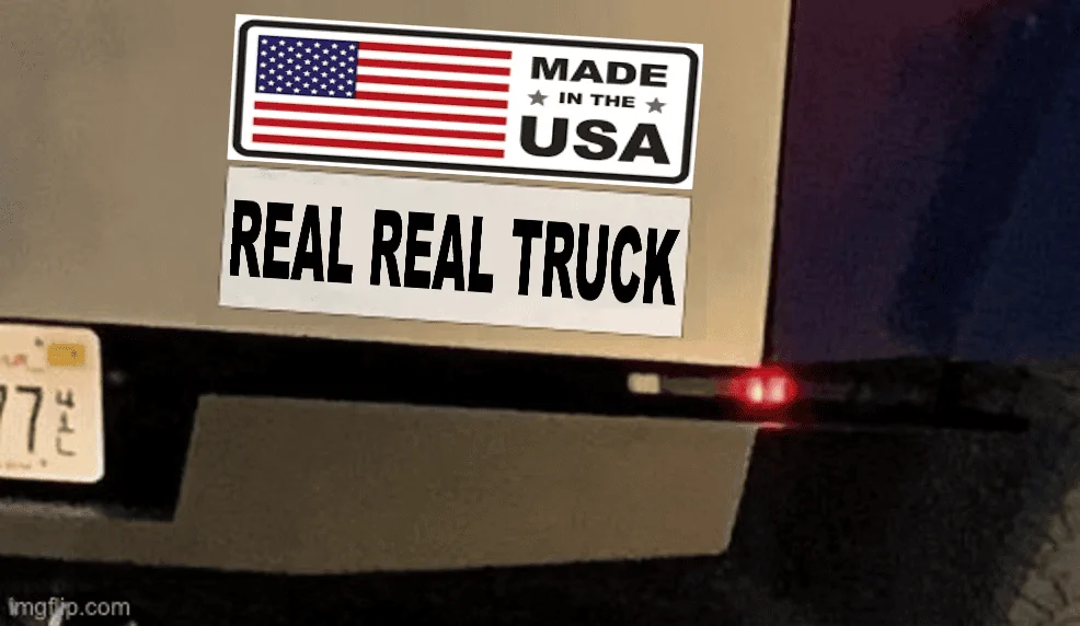 Tesla Cybertruck Cybertruck Bumper Sticker ideas 1679772838138