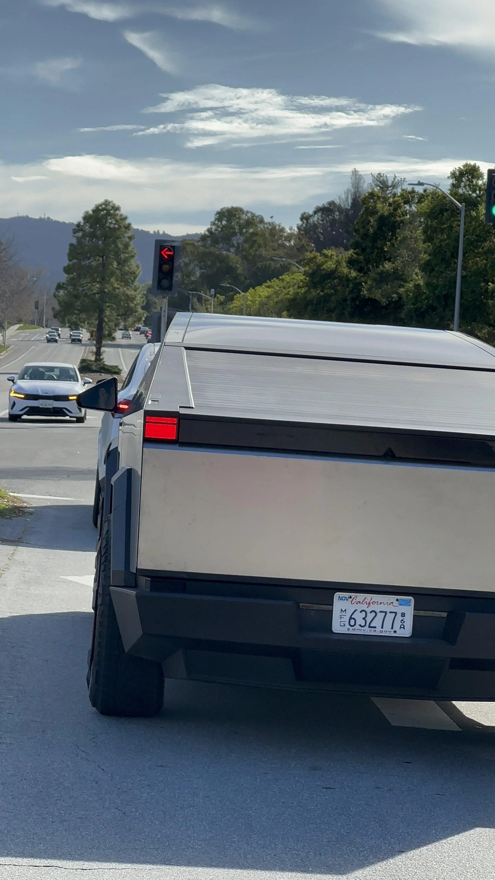 Tesla Cybertruck Cybertruck Spotted LIVE in Stanford on Public Roads! [Video] 1679963440969
