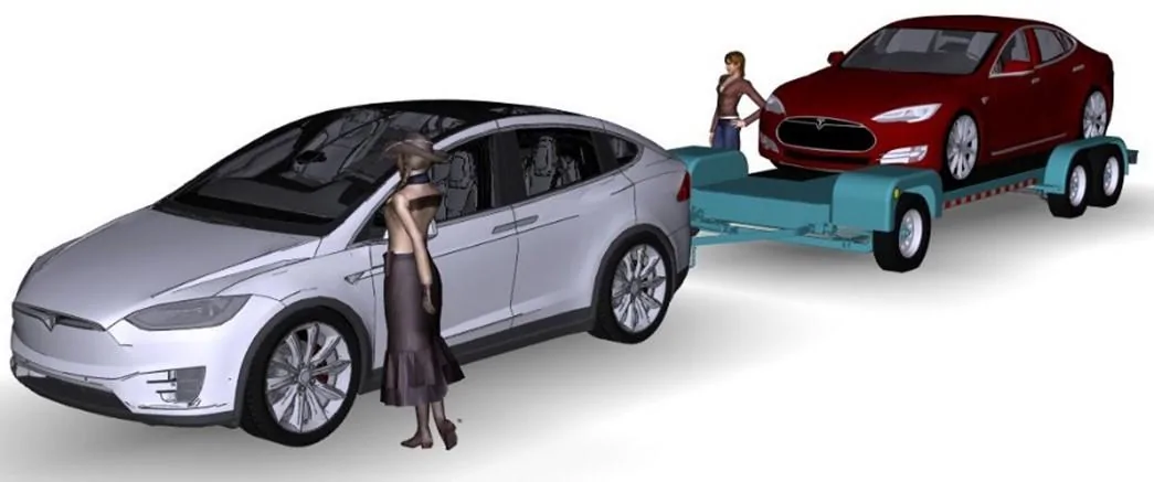 Tesla Cybertruck ICE Loss of Range While Towing Tesla-Cybertruck-07