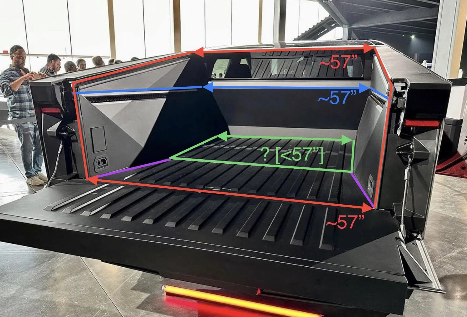 Tesla Cybertruck Another Cybertruck Measurement Dimensions Thread - Based on New Videos FB1959CC-A899-481A-9B7F-6468568AEE60