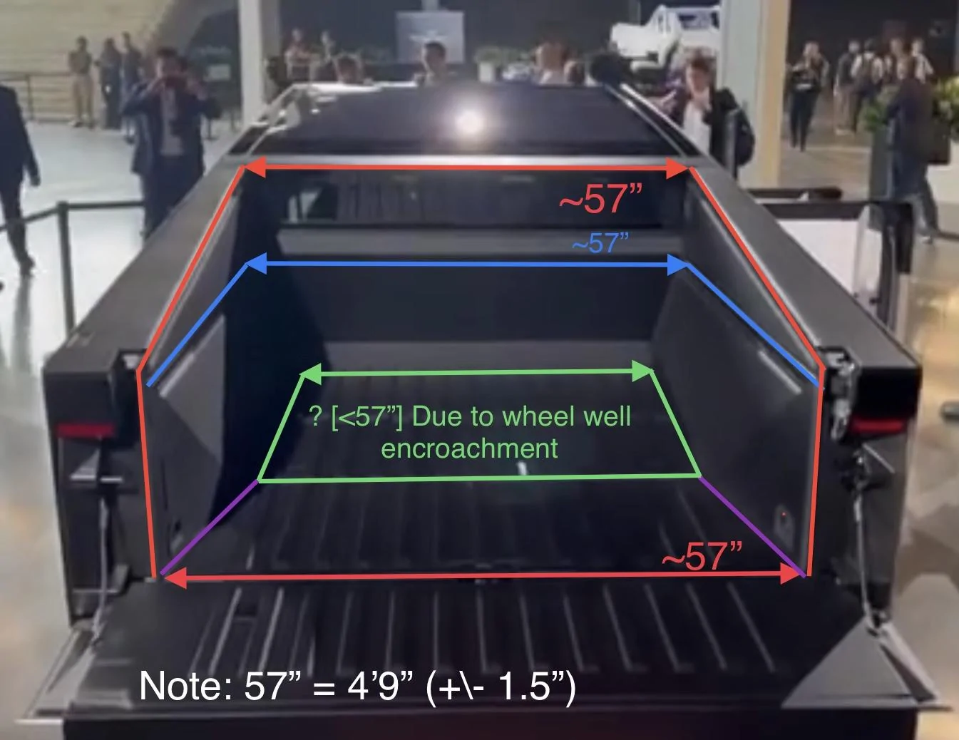 Tesla Cybertruck Another Cybertruck Measurement Dimensions Thread - Based on New Videos 42D67D93-073C-449C-94B1-90619F4BAB19