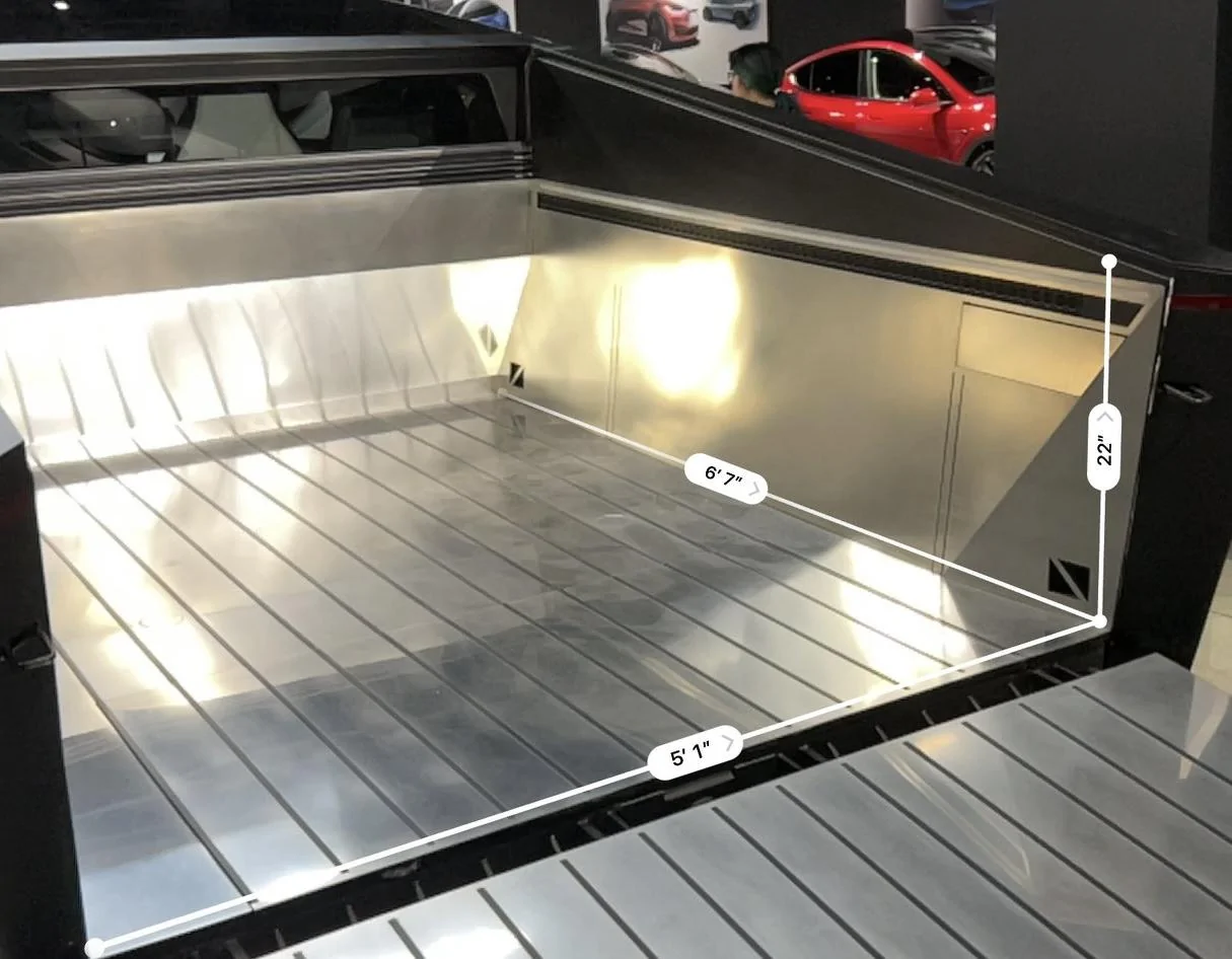 Tesla Cybertruck Another Cybertruck Measurement Dimensions Thread - Based on New Videos E39F7FC3-5BF9-4F88-8E98-3996B01D4011