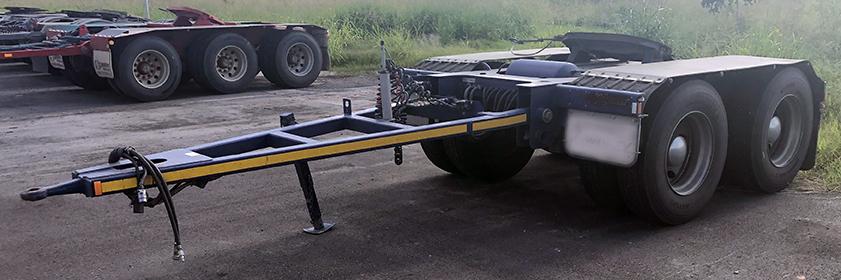 Tesla Cybertruck Private, Removed. converter-dolly-trailer