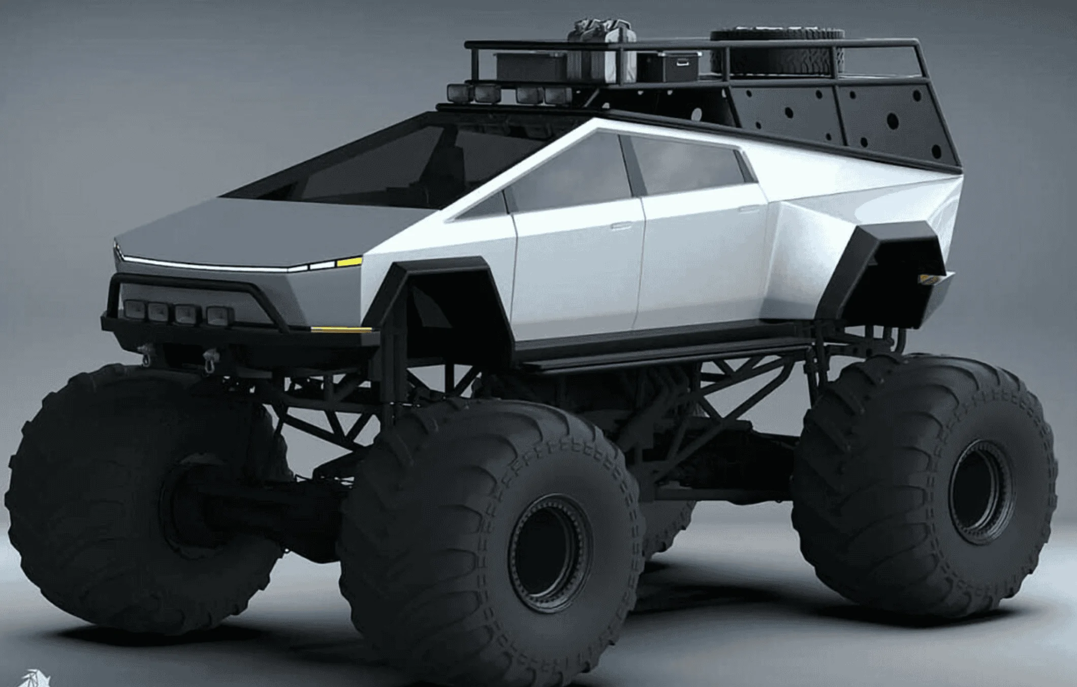 Tesla Cybertruck Double stacked 4680 cells for the Cybertruck long range version? 1681091534208