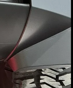 Tesla Cybertruck Steel wheels (steelies) and Wheel Force Transducers (precision measurement equipment) spotted on Cybertruck prototype 4/06/2023 C1B17AED-AE7B-4830-8ABF-FBF4D251A369