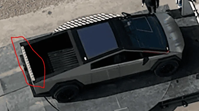 Tesla Cybertruck Cybertruck Mega Windshield Wiper IN ACTION at Giga Texas Wind Tunnel 1681437261884