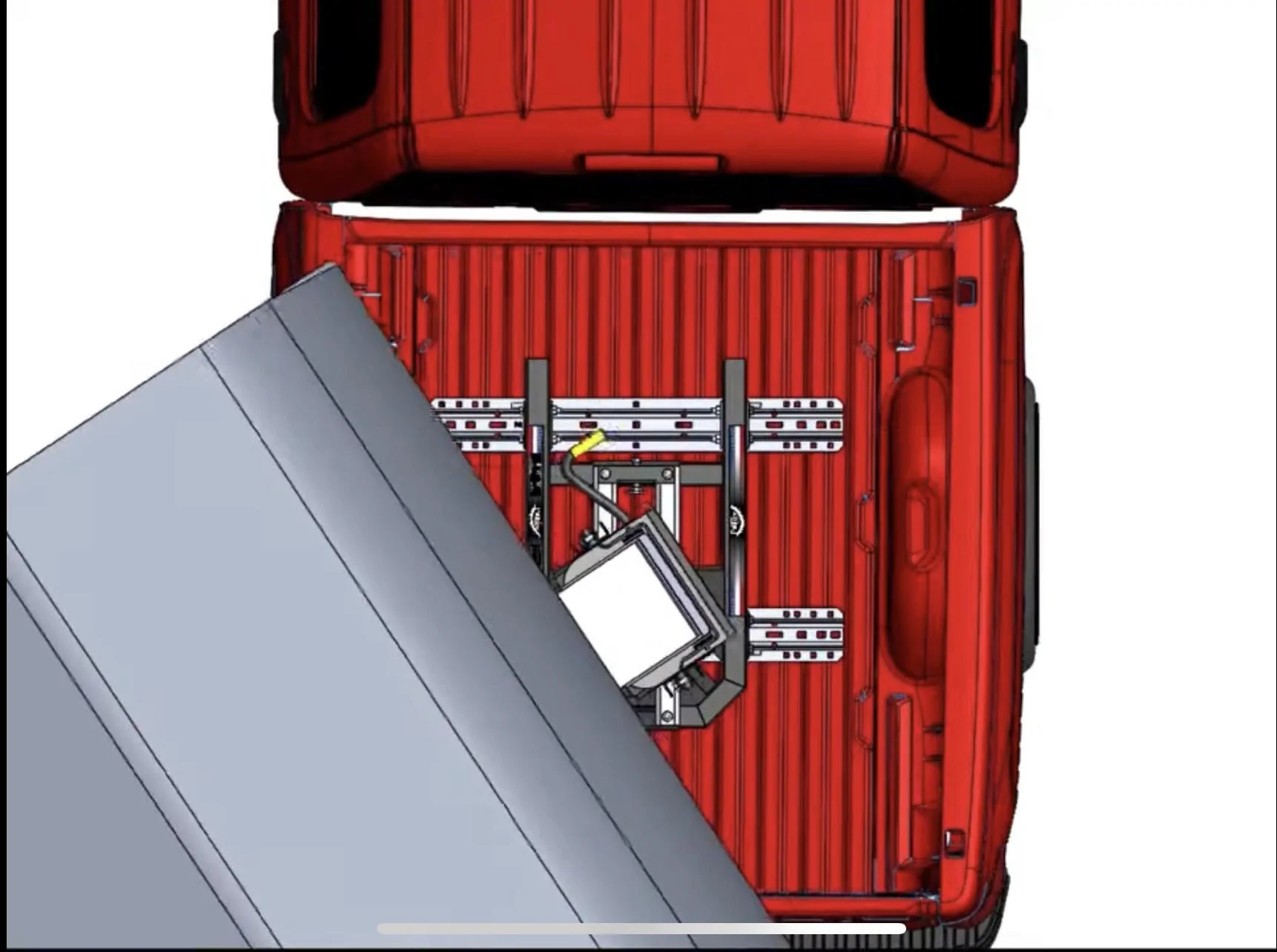 Tesla Cybertruck Ideas for gooseneck and 5th wheel trailering 8284B1FA-ADCE-41BF-B507-BAF7A452E376