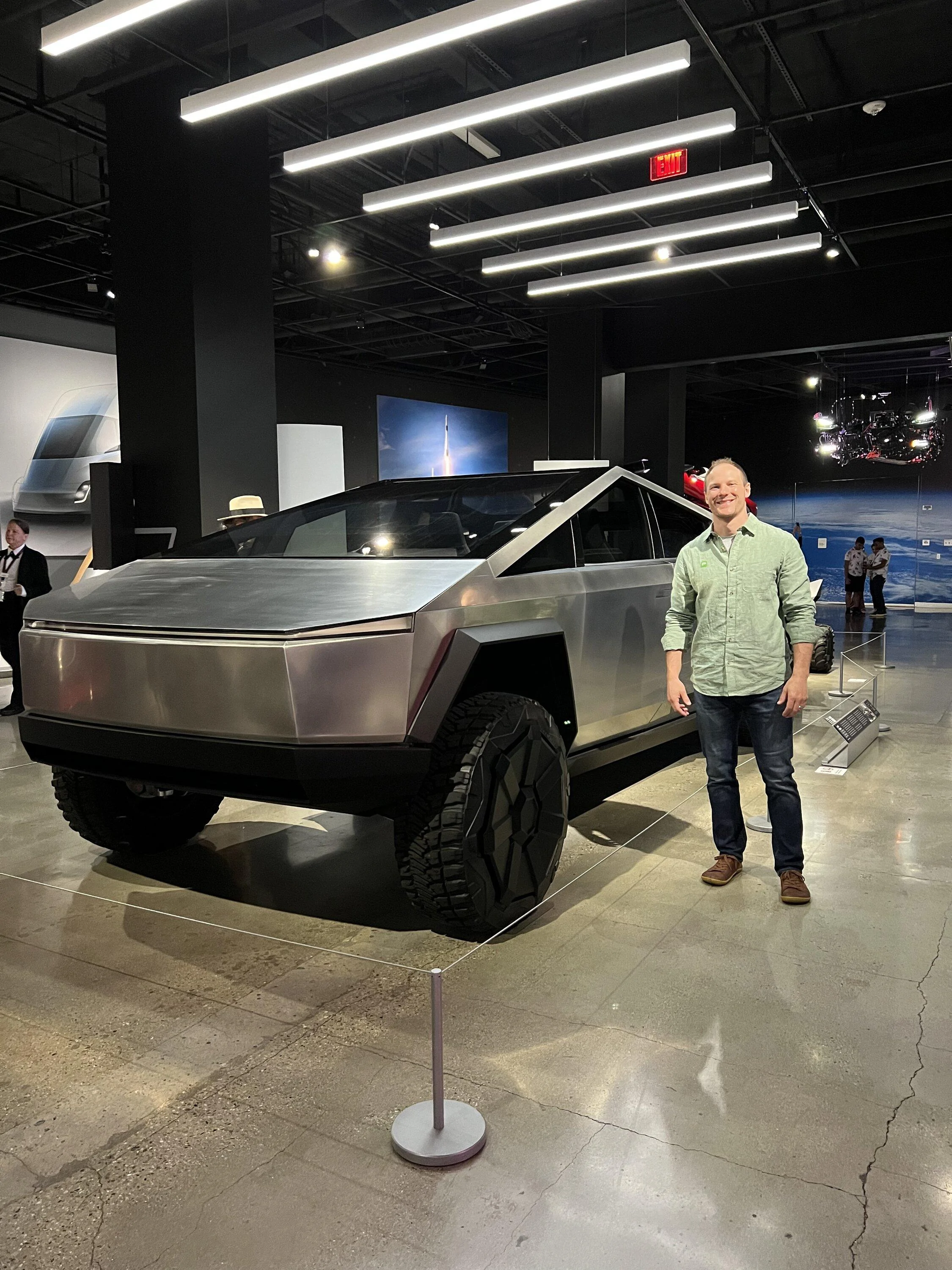 Tesla Cybertruck Going to the Peterson next week. So excited to see a CT in person 09796BDC-3927-40AC-9EA1-C40DAD79E267