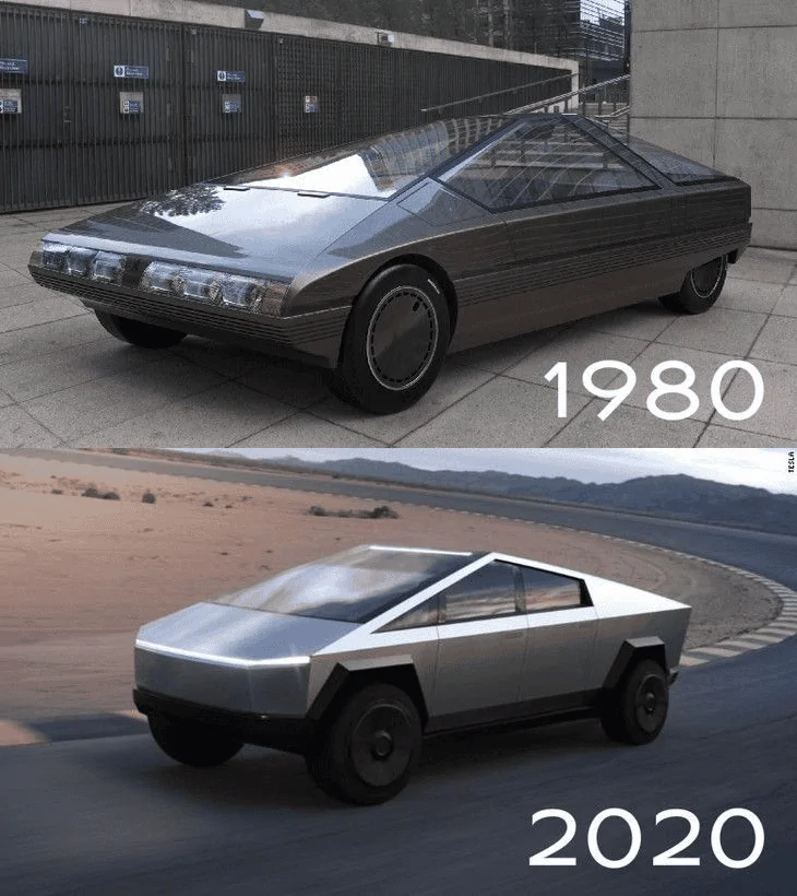 Tesla Cybertruck Was the F-117A Nighthawk a styling influence? 1681593397374