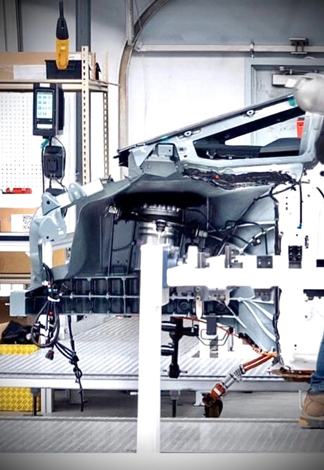 Tesla Cybertruck Tesla Q1 2023 Earnings Report; Cybertruck Status Maintains "Tooling" Status, Pilot Production Line Photos Shown! 📸 1D48C6EE-5AA8-449E-ADED-FD56F76EA497
