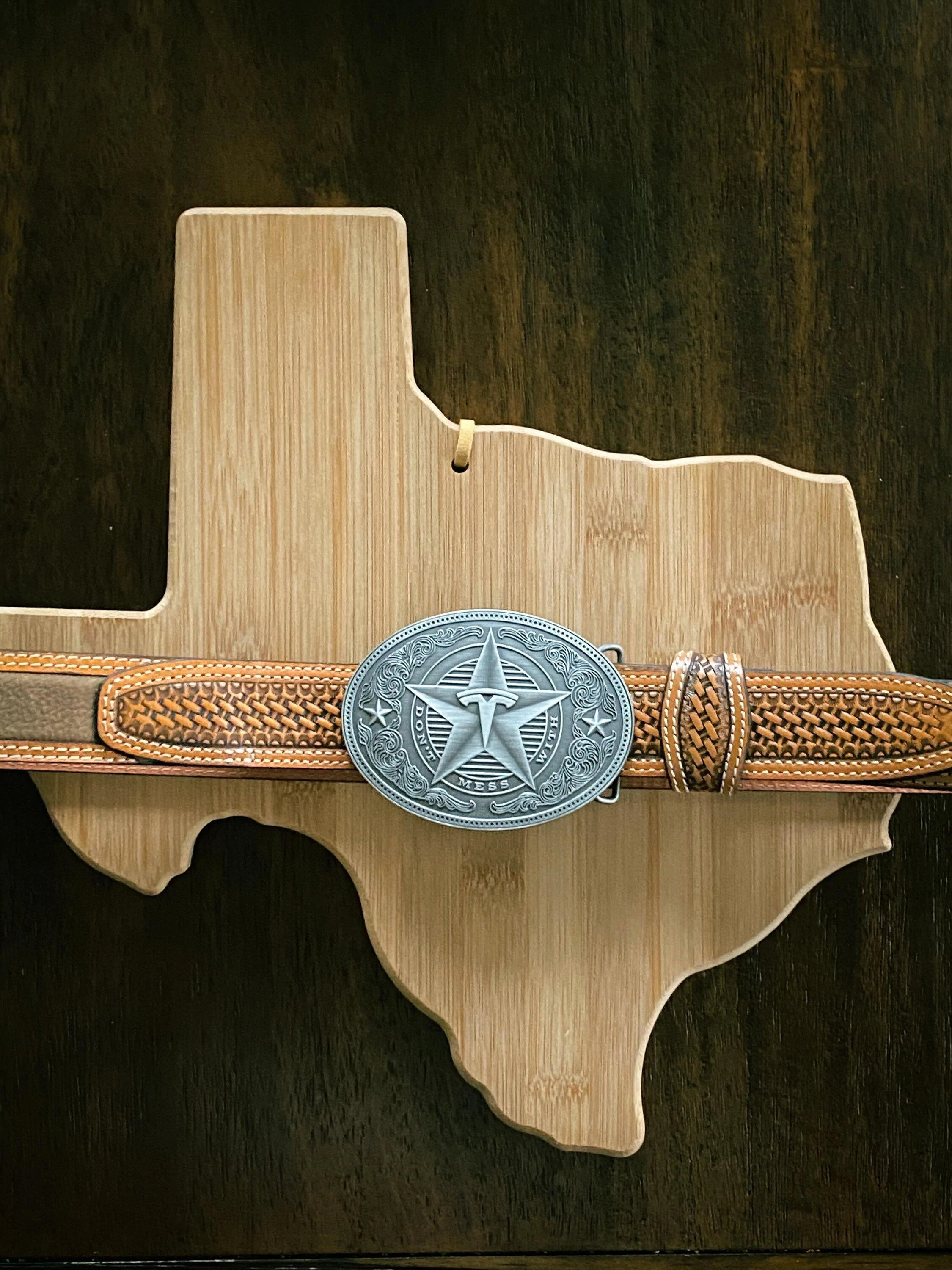 Tesla Cybertruck Photo Fun with GIGA Austin Belt Buckle 338253518_241681681714255_5249787378486555175_n