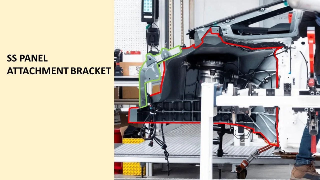 Tesla Cybertruck Cybertruck Front Casting Analysis (and Frunk Implications) - 3 vs 2 Chickens Slide17