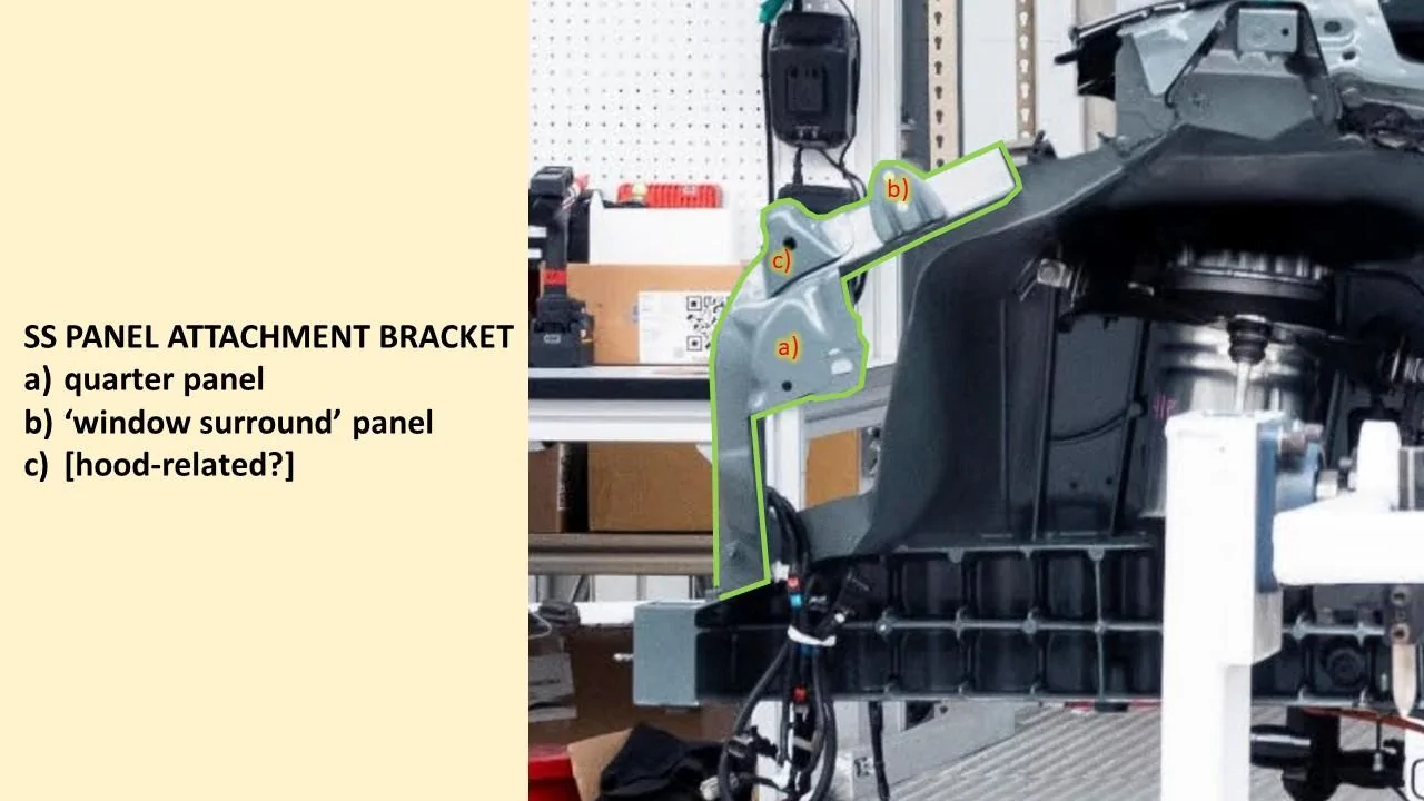 Tesla Cybertruck Cybertruck Front Casting Analysis (and Frunk Implications) - 3 vs 2 Chickens Slide18