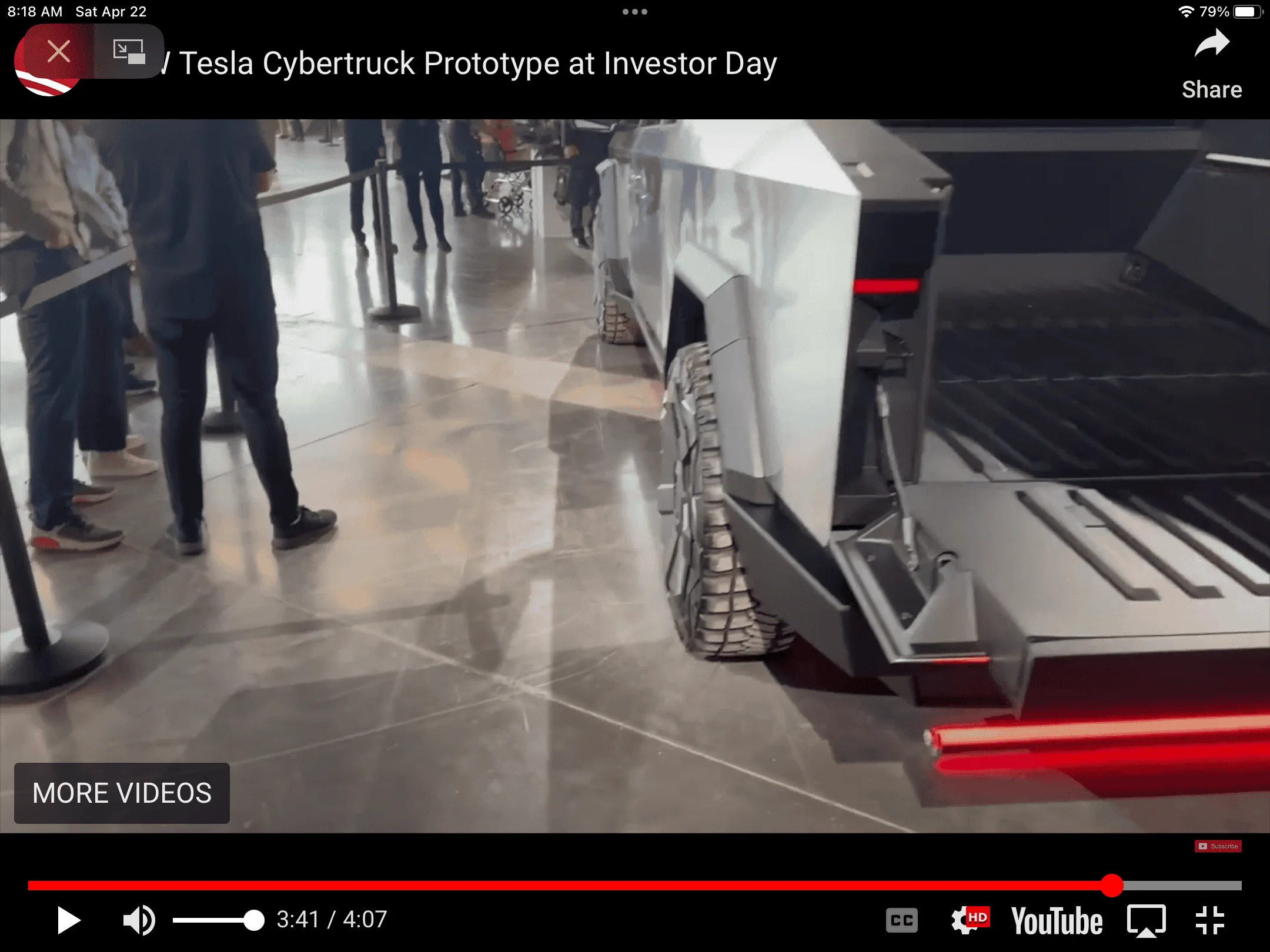 Tesla Cybertruck Cybertruck spotted driving in CA (4/20/23) - follow footage video! 40D684F8-BB12-456D-8B11-4A098C294AF0