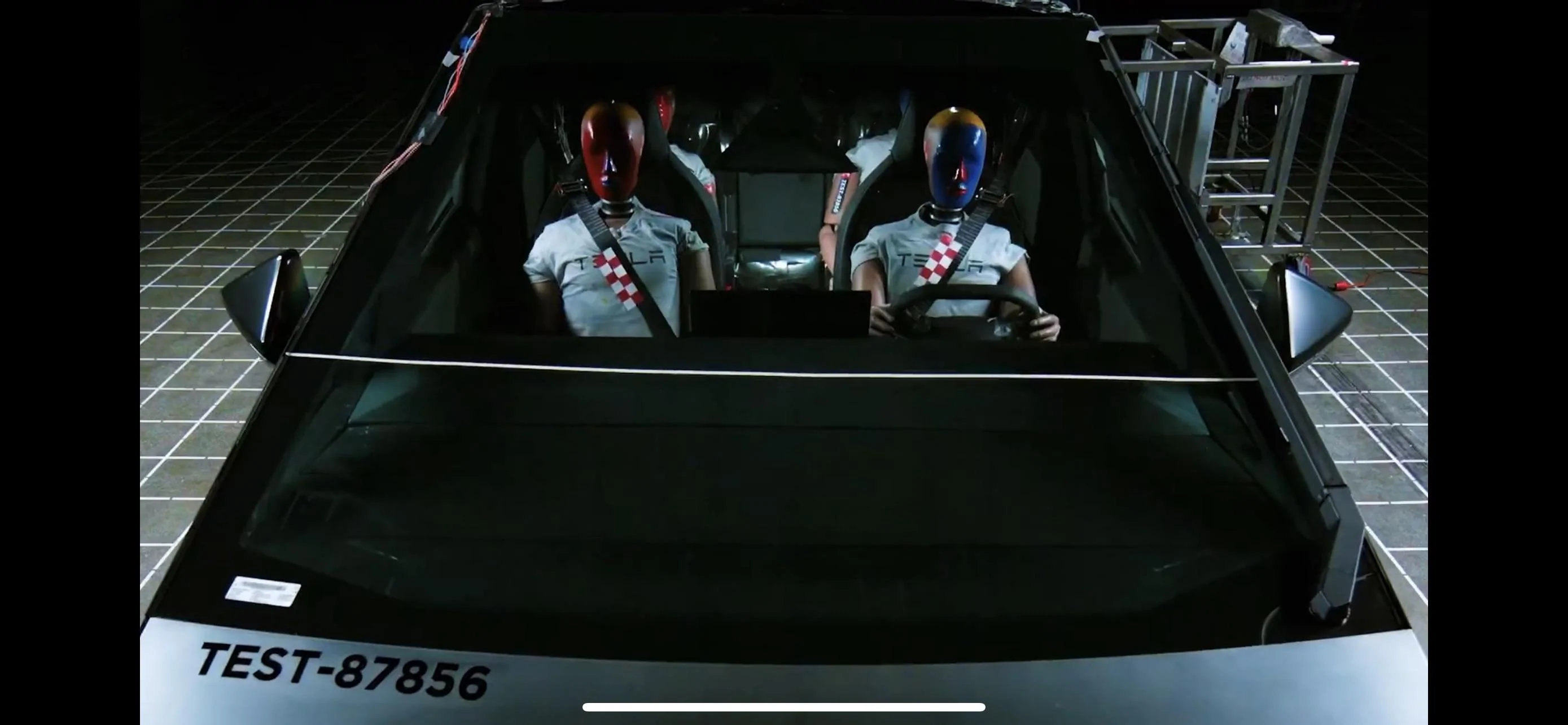 Tesla Cybertruck Cybertruck Front Casting Analysis (and Frunk Implications) - 3 vs 2 Chickens AA4113A2-71AB-4C08-8FA3-DF26E07B6927