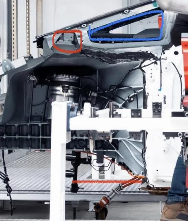 Tesla Cybertruck Cybertruck Front Casting Analysis (and Frunk Implications) - 3 vs 2 Chickens DB81738A-0737-480B-ABF0-8C2A46826E44