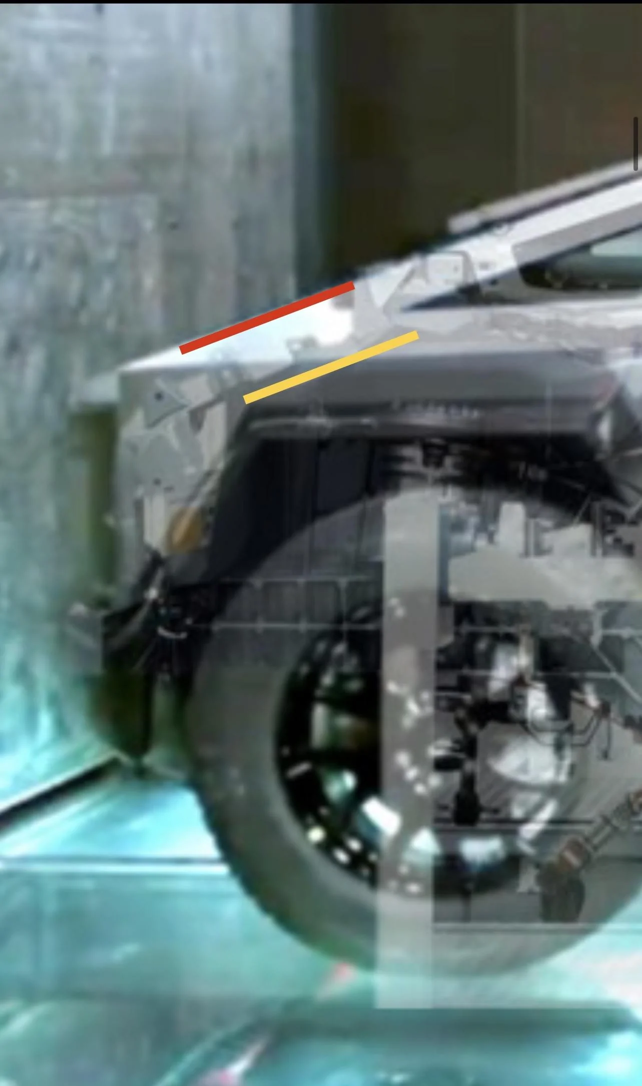 Tesla Cybertruck Cybertruck Front Casting Analysis (and Frunk Implications) - 3 vs 2 Chickens DA95E329-2142-41E4-85FC-663E8682B5A7
