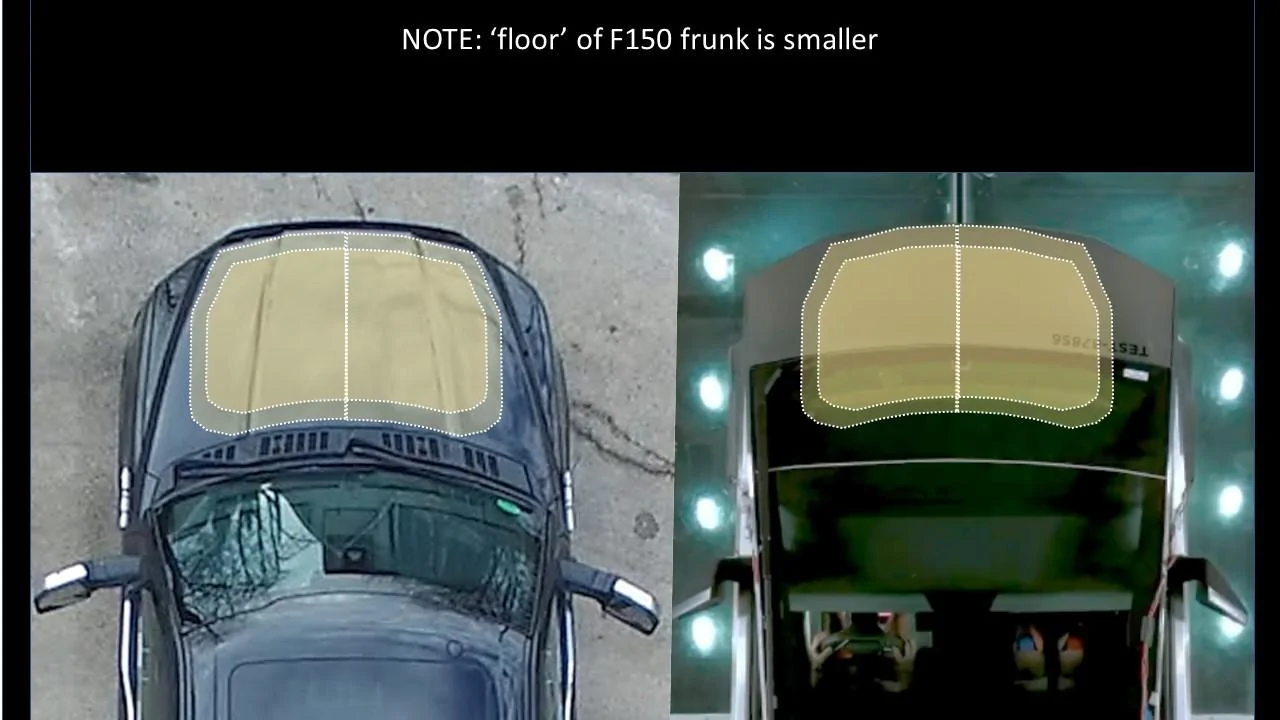 Tesla Cybertruck Cybertruck Front Casting Analysis (and Frunk Implications) - 3 vs 2 Chickens Slide5