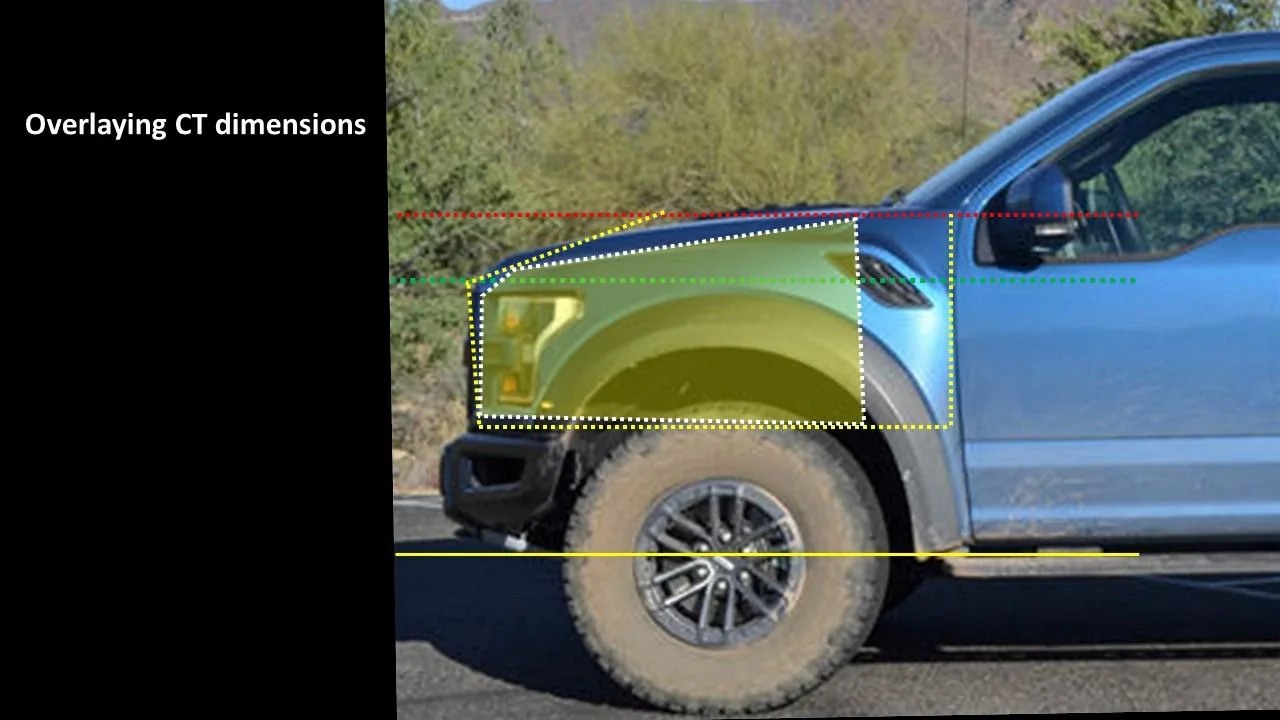 Tesla Cybertruck Cybertruck Front Casting Analysis (and Frunk Implications) - 3 vs 2 Chickens Slide11