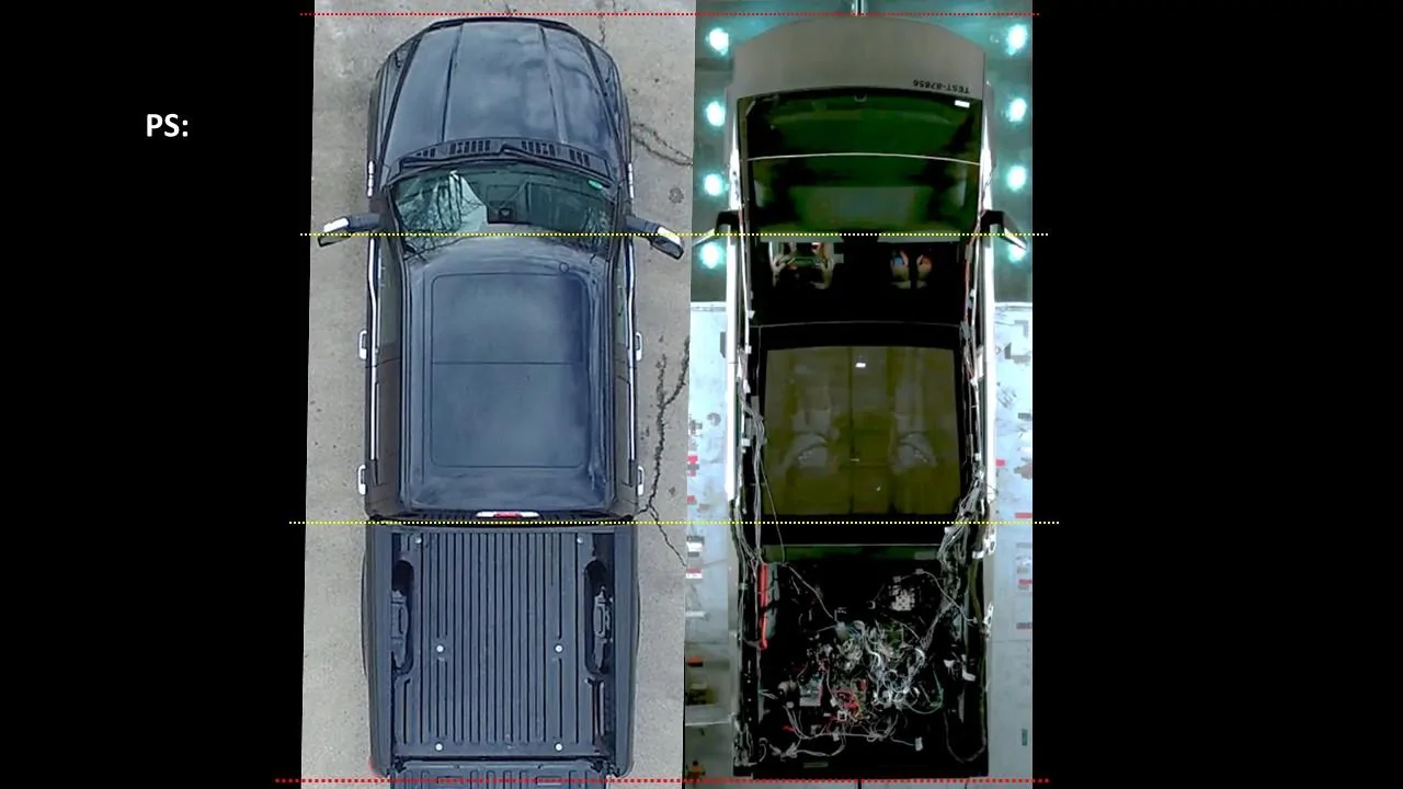 Tesla Cybertruck Cybertruck Front Casting Analysis (and Frunk Implications) - 3 vs 2 Chickens Slide18